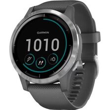 Ceas Smartwatch Garmin Vivoactive 4, Shadow Gray/Silver SEU