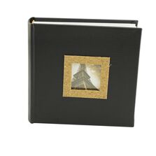 Album foto cork piele ecologica, 200 foto, 13x18 culoare negru
