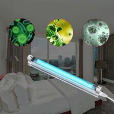Lampa uvc bactericida cu ozon, 8w, suprafata sterilizata 8 mp, fixare perete