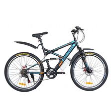 Bicicleta maltrack target, cadru otel, 26 inch, 18 viteze, amortizoare mountain bike