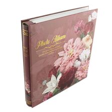 Album foto peonies flowers format 10x15, 500 fotografii, 31x35 cm culoare roz